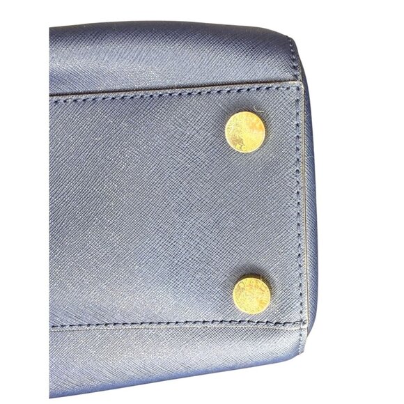 Michael Kors Jet Set Chain Shoulder Tote in Navy Saffiano Leather - Picture 5 of 9